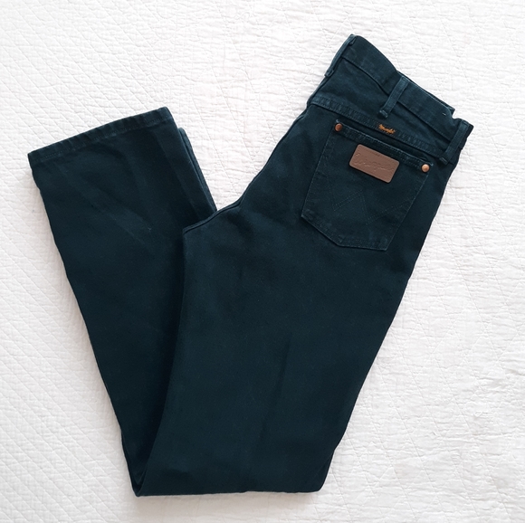 Wrangler Other - Vintage Wrangler Jeans Green Straight 33x34